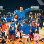Julie Bowen Instagram - Such a special day at @baby2baby’s Back2School distribution at @thegarden where we provided New York students with everything they need for the classroom plus an unforgettable experience on the court at MSG!”