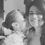 Julie Bowen Instagram - Thanks to everyone who came out to support us at the Prom Pact premiere last night. It was amazing to see my sisters dressed in their 80s finest. Even crazier to see my boys in suits. Most of all, huge thank you and I love you to my Life Wife, RF. Congrats, baby! We can do hard things!