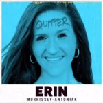 Julie Bowen Instagram - This week, we talk to food blogger and entrepreneur Erin Morrissey-Antoniak. She gets real about how her issues with control led her to an eating disorder that took her out of college. She talks about quitting her corporate job, healing her relationship with food and turning it into a thriving business with @erinliveswhole. Listen on @spotifypodcasts, watch on YouTube via quitterspod.com, or find us wherever you get your podcasts!