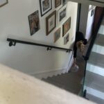 Julie Bowen Instagram - Yesterday this little guy flew into my house. Anyone know why he was so docile? I thought maybe he was injured, but after chilling on my hand for 10 minutes, he just flew away.