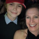 Julie Bowen Instagram - Thanks to everyone who came out to support us at the Prom Pact premiere last night. It was amazing to see my sisters dressed in their 80s finest. Even crazier to see my boys in suits. Most of all, huge thank you and I love you to my Life Wife, RF. Congrats, baby! We can do hard things!