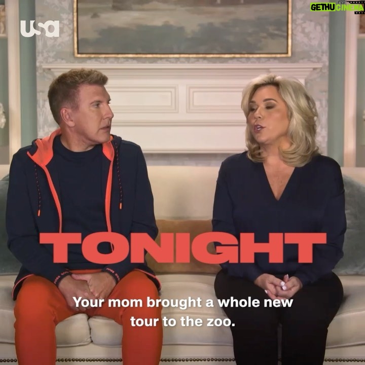 Julie Chrisley Instagram - Lesson learned: never go to the zoo with Nanny. Tune into an all-new episode of #ChrisleyKnowsBest TONIGHT at 8:30/7:30c on USA Network!