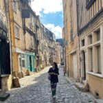 Julie Estelle Instagram - Strolling around the “old town” of le Mans