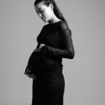 Julie Estelle Instagram - 🤰🏼🤍 Photographed @dikhadheansa Styled @ivanteguhsantoso Brushed @archangelachelsea @oca_ps #maternityshoot #julieestelle #33weekspregnant🤰