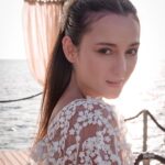 Julie Estelle Instagram – Throwback moment🤍
Captured and polished by @ryanogilvy 
#weddingweek #juffday