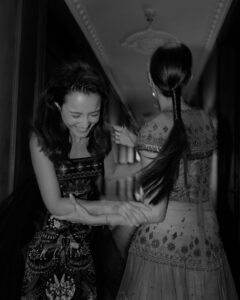 Julie Estelle Instagram - Sisters make the best friends in the world👭🤍 Captured by @dikhadheansa Wearing @hiantjen Accesories @wandahouseofjewels Makeup @yolandapras @hairdobyaru