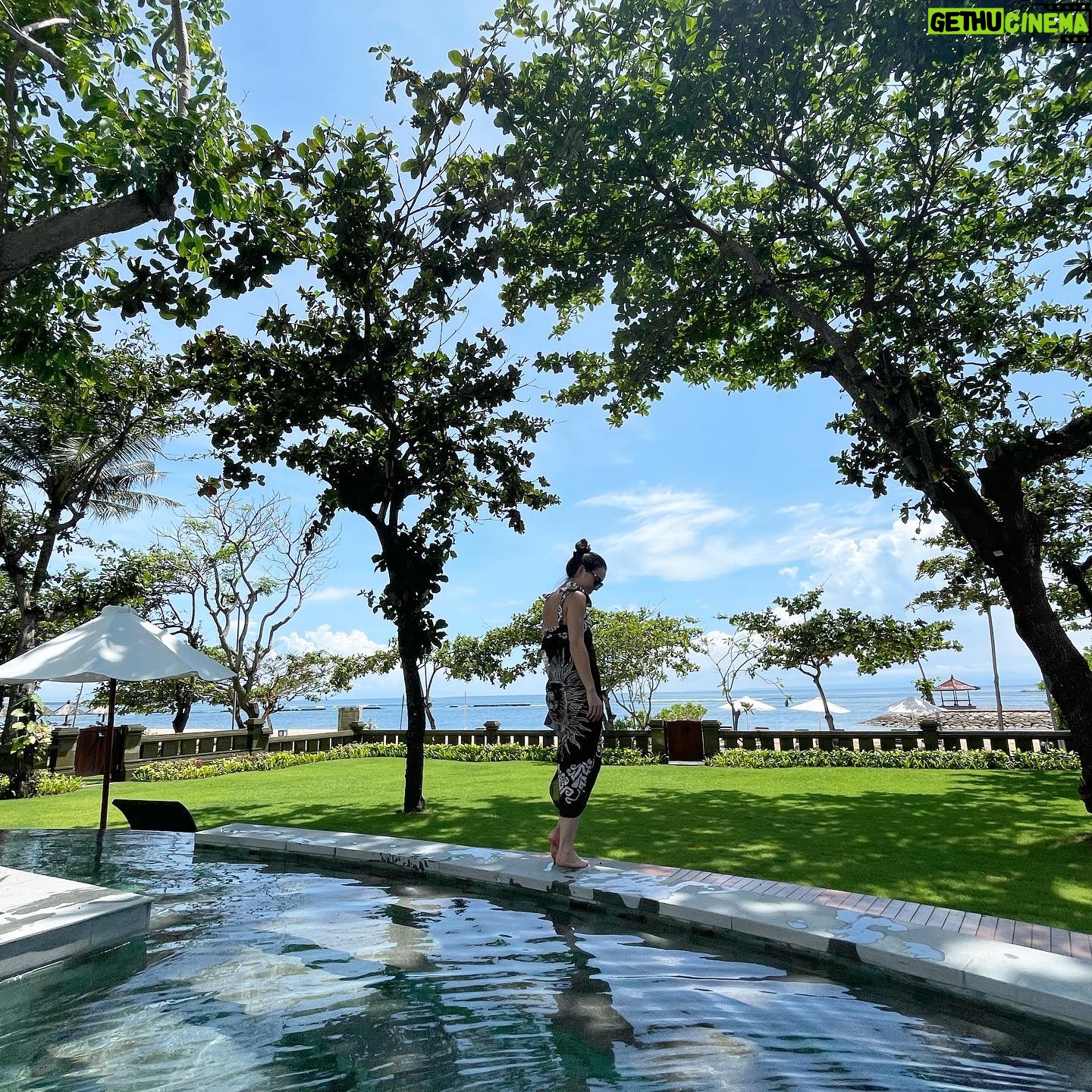 Julie Estelle Instagram - Always happy to be back to our home in Bali @sofitelbalinusadua 🤍 Thanks to our dear friends @sylvainpasdeloup @anietidara for always giving us a warm hospitality. And to our buttlers @diah_yuni & @saintz_nick that never fail to make our stay extra special every time.