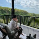 Julie Estelle Instagram - Lots of fun in the sun🌴☀️ Such a beautiful resort and surrounding. Just perfect for our little family getaway. Looking forward to our next visit! @raffles_bali #familygetaway