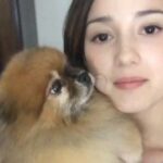 Julie Estelle Instagram – RIP Bubbly, 13 years of memories we shared together will forever be in my heart. Thank you for bringing so much happiness and joy into our family..See you on the other side my Buyuu🤍🤍🤍
#dogheaven🐾