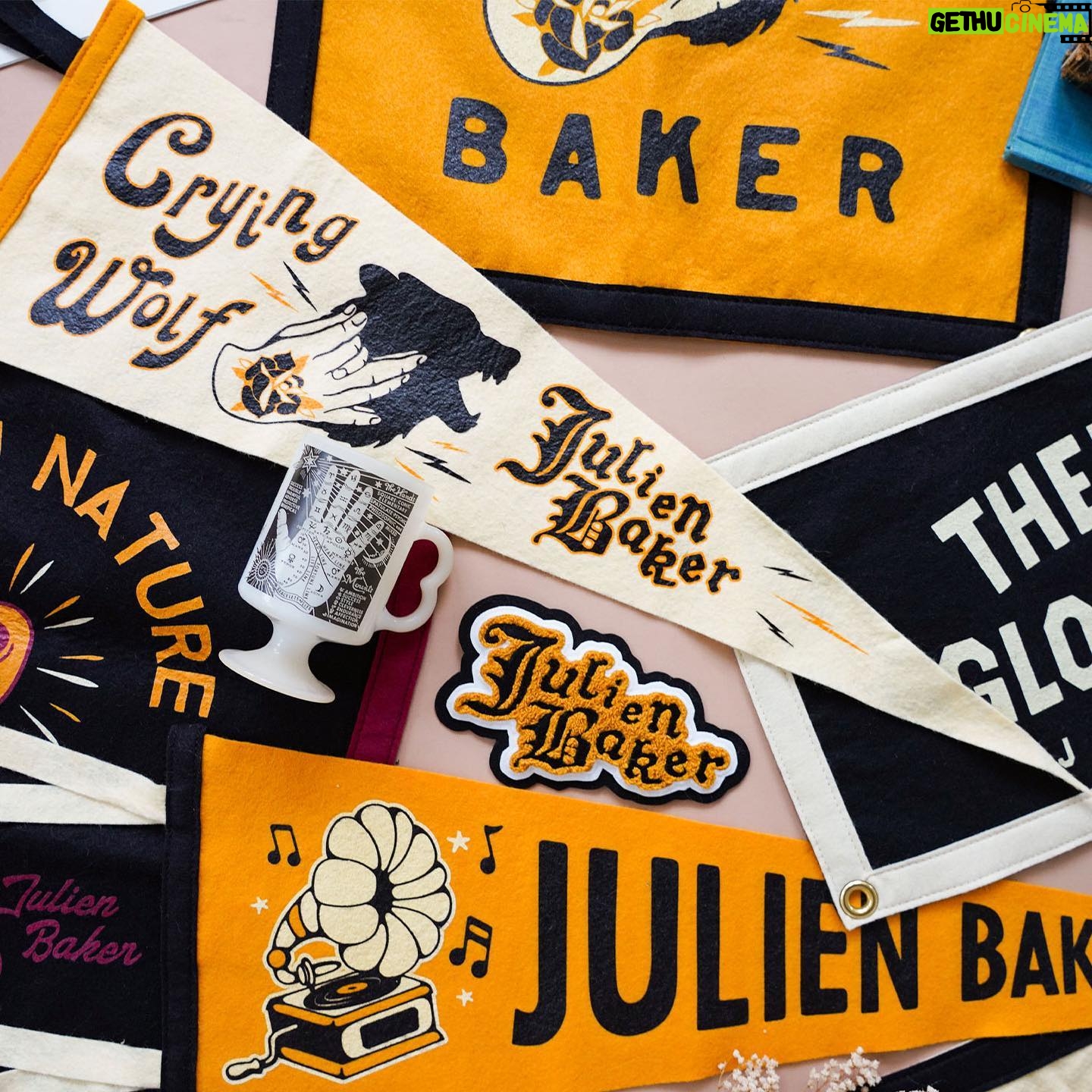 Julien Baker Instagram - excited to have collaborated with the nice folks at @oxfordpennant to make this little collection, available now on their website. link in bio.