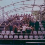 Julien Baker Instagram - We’re at the end, and what a shame. Memories were made, friendships cultivated, gigs saved, and forces joined for a common good! 2000s animated classics were watched, beats were made, hoops were shot, pits were braved! Thank you, thank you, thank you to every single precious soul on this tour for making this such a beautiful experience ❤️‍🔥🌈🎷 can’t express the love and kindness I’ve felt each day of my journey with Angel, Sharon and Quinn— actual heroes of mine— and all of our crews without whom we would be utterly lost!! So long farewell time to go home watch regular season ball and pet my dog Photo 1 by @katiephilo , photo 3 by @mblitzphoto