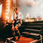 Julien Baker Instagram - This year has been so beautiful, so overwhelming, so replete with experience, so challenging and brain-bending, that I can hardly look away. I’ve been fortunate to be surrounded by people and met with situations that demand my attention, and I’ve been honored with the chance to show up for them (and lucky that @saladjockey has been there to artfully capture all the moments I most want to be awake for). I’ve been so proud to share the stage with my musical heroes and friends— prouder still at how often those two categories overlap. Every day I watch a huge community of touring professionals rely on each other to make something magical happen, and every day I get to see the gift of wonder, joy, and respite music brings to people. Thank you, thank you, thank you for another year participating in life on earth. Boygenius Fucking Rocks. 📸 by Ashley Gellman (@saladjockey)
