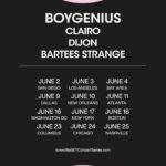 Julien Baker Instagram – Excited to announce that @xboygeniusx are playing Re:SET this June with Clairo, Dijon, and Bartees Strange. Register now for early ticket access at resetconcertseries.com