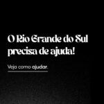 Juliette Instagram – Somos 30 milhões de possibilidades 🖤
Essa é a hora de ajudar!
#uniãoartepeloRS
