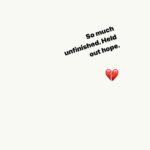 Juliette Lewis Instagram – We shared huge turning points in our lives. She taught me so much about resilience… I was 23… Frozen summers… Shared music, Friends. I am unable to write about it at this moment. Love to the girls 💔🕊 💫 
In power LMP
