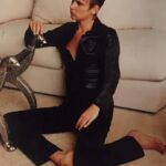 Juliette Lewis Instagram – I always loved this shoot so much- it was 1996 I had quit showbusiness Cut off all my hair as one does 🤠 was living by the beach. This Japanese magazine came out and did a spread on me. They never had these weird western ideas about beauty that I always found so clownish. In a sense they allowed you to be you and or Play dress up on your own terms- The team had this playful reverence for ME their subject. At that time I was so aware of the thousand forces that either wanted you to conform to the little desirable puppet- or would corrupt the very thing that makes you you. 
Hence why I’ve always had one foot out the door forever more. Wish I knew the photographers name or the magazine.