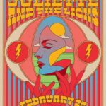Juliette Lewis Instagram - I LOVE THIS NEW BAND POSTER 🫠by fave design company @thirstandcompany FEB 25th ALL AGES Juliette&theLicks OJAI VALLEY WOMEN’S CLUB ! Get tics now and at doors 7pm -LINK IN BIO FOR ALL 3 SHOWS ⚡️UPDATE We just SOLD OUT for Ojai online presale tics. ⚡️ We will have some tics at the door -day of show …///