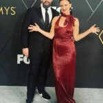 Juliette Lewis Instagram - EMMYS Saw all my favorite people! @yellowjackets @jasminsavoy @tawnycypress @riccigrams @sammihanratty @courtneyeaton @sophie__nelisse @tatankameans @ambermidthunder @ethansuplee #Costars #Family #Chippendales #Yellowjackets #A24 #Opus