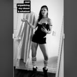 Juliette Lewis Instagram – When packing or organizing your closet do you stop & play dress up morphing into a teenager from the 80s? Or is that just a thing girls do? 😜