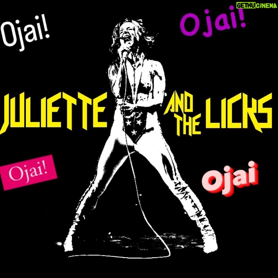 Juliette Lewis Instagram - 3rd Licks show added!! in my dream place: OJAI VALLEY WOMEN’S CLUB Feb 25th. Tics at the door- more info coming soon. ⚡️🤸🏼🥁🎸💃🕺🎉⚡️