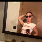 Juliette Lewis Instagram - I found this shirt for 5 euros at a street market in Italy. What’s it say Anyone?