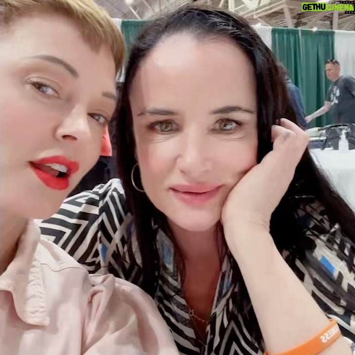 Juliette Lewis - 46.9K Likes - We made it! Where? Right where we’re at. Love this woman @rosemcgowan 🌹😘