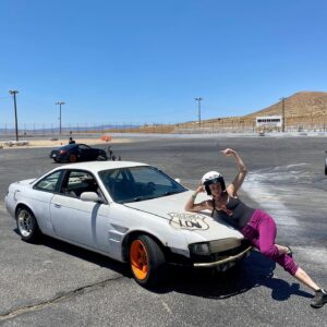 Juliette Lewis Instagram - My first day as a 50 year old was spent Learning something I was intimidated bybut had dreamed about doing; I learned how to drive a stick AND #drift in the same day! All vids me accept ; 3rd is my great Teacher & pro
@naoki_bside Naoki
THANK YOU @e36_ruben  @prettygirlsdrift  @jazech for an epically memorable birthday info@drift101.com @driftday #canyouevendriftbro  #drift