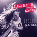 Juliette Lewis Instagram - The Licks live! These shows will SELL OUT get those tics now- LINK IN BIO⚡️@teragramla Feb 28th tickets are on sale! Get stoked @kemble_walters @slippy_wo @toddsplanet @dylanthoward #julietteandthelicks #rocknroll link in bio