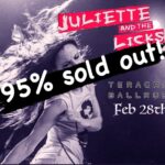 Juliette Lewis Instagram – UPDATE LA @teragramla is SOLD OUT- 
#julietteandthelicks #bestliveband #rocknroll
