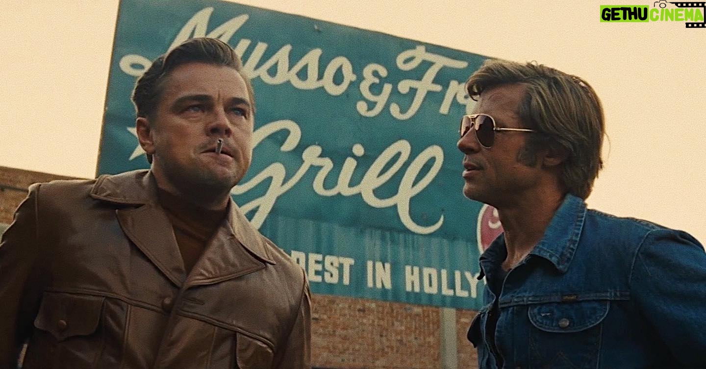 Julio Peña Instagram - Once Upon a Time in Hollywood Dirección - Quentin Tarantino Grandes siendo grandes.