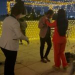Jumana Karim Instagram – كواليس #غيد هذا المشهد من اصعب المشاهد تصور بعز البرد ساعه ٤ الصبح ومنعرف الرقصه لااني ولا وسام اشتي وبهاء علموني واني علمت وسام وميتين ضحك وسام خجلان واني كذلك وسلامتكم