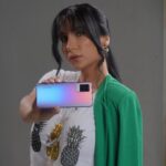 Jumana Karim Instagram - ‎ڤيڤو لون حياتي .. يا ألوانك يڤيڤو @vivo_iraq #vivo #vivoV21 #DelightEveryMoment