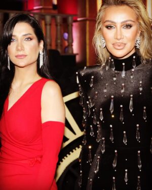 Jumana Karim Instagram - صور جمعتني بنجوم مميزين بمناسبه مميزه 
لسهره رأس السنه محبه للجميع🤍