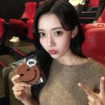 Jung Da-bin Instagram – 하이쿠키 많관부 🤎⏰