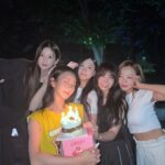 Jung Eun-ji Instagram - 융버메탄생일 오하빵탄생일 12번째 축하해준날 합동축하🎂 생일축하해🫶🏻