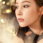 Jung Lea Instagram - My first Christmas with @aqua_chung 🐱🎄 감사합니다 @andrewkwon_studio 💛 Makeup: @hxeznee Hair: @eeeezy_