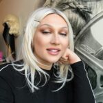 Juno Birch Instagram - She loves a cheap wig and a prawn cocktail. And yes I do look like Pete burns
