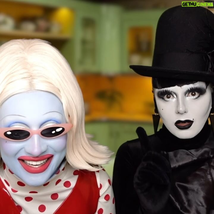 Juno Birch Instagram - We did not hold back critiquing the new looks from episode 1 and 2 of All stars 9 and @liquorice_black is a shady shady witch 💕🖤