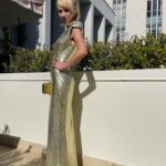 Juno Temple Instagram – Golden hours✨ @versace literally wearing liquid dreams❤️‍🔥thank you❤️‍🔥