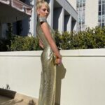 Juno Temple Instagram – Golden hours✨ @versace literally wearing liquid dreams❤️‍🔥thank you❤️‍🔥