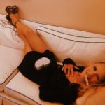 Juno Temple Instagram - Play time. @versace