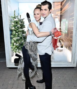 Juno Temple Instagram - Thank you @neimanmarcus for having the tremendously terrific Tartt-the one and only Phil Dunster and I come #celebratebig with you and get our twinkle on. ✨✨✨ #tedlasso