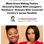 Jurnee Smollett Instagram - LFG @mishatrillxxl!!!! They ain’t ready for this one. #Sunflower 🌻🌻🌻🌻 LINK IN BIO