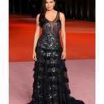 Jurnee Smollett Instagram - Thank you to the @louisvuitton @nicolasghesquiere and crew and the @academymuseum for this special night. Left feeling so inspired. 📸 @gettyimages @academymuseum @stefaniekeenan #academymuseumgala #academymuseum