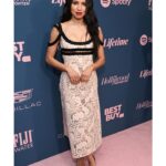 Jurnee Smollett Instagram – ✨ #womeninentertainment✨ 

Thanks to the @hollywoodreporter and Women In Entertainment for this inspiring event. I left with a heart so full. 🖤🖤

Styling @mandelkorn 
Dress @giambattistavalliparis
Shoes @louboutinworld
Jewlery @montserrat_ny @alzainjewellery 

Makeup @jorge__monroy 
Hair @hairinel 

📸 (Photo
by Michael Kovac/The
Hollywood Reporter via
Getty Images) @gettyimages
