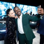 Jurnee Smollett Instagram – Fun times with my brotha from another @sterlingkbrown and @maxminghella last night. Atmospheric future with @audi 

📸 @stefaniekeenan