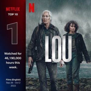 Jurnee Smollett Instagram - Someone recently said to me “you know, you and Allison are the pair up I never knew I needed in my life” 🤪. Thank you to everyone who has watched Lou and made it #1 with 46.19M hours viewed this past week and over 87 million hours watched since it’s release. So. Much. Gratitude 🙏🏽…you gotta know these are the type of films Hollywood has historically dismissed…a 61 year old white woman teaming up with a black woman and running through the woods, kicking ass together ain’t on the top of their list of films to put money behind. (Woman director. Woman screenwriter. Women producing…women starring…in an action film…not an everyday occurrence.) Grateful to you all for supporting it and showing it love. Soooo…have YOU seen Lou yet? If so, what did you think of it?