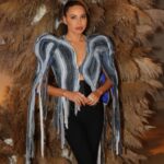 Jurnee Smollett Instagram – Heading to the premiere for #Lou in this dreamy piece created by the genius @ronaldvanderkemp. Love this sculptural jacket made out of discarded vintage jeans. S/o to @talunzeitoun for capturing these moments. 

📸 @talunzeitoun 

Fit @ronaldvanderkemp 
Shoes @lesilla 
Earrings @yeprem
Rings @steferejewelry 
Styling @mandelkorn 
Hair @larryjarahsims 
Makeup @emilychengmakeup 

Can’t wait for you to see this film! #LouNetflix comes out September 23 on @netflix @netflixfilm