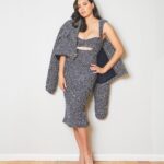Jurnee Smollett Instagram - It’s sweater weather, isn’t it? Getting cozy & ready to chat all things The Burial and Mame Downes today 🖤🩶 📸 @iziapluscamera #TheBurialMovie #MameDownes