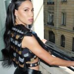Jurnee Smollett Instagram - ✨ @louisvuitton✨ by the genius @nicolasghesquiere #PFW Styling @mandelkorn Makeup @makeupvincent Hair @mitchellcantrellbeauty